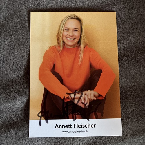 Autogrammkarte annett - autogrammkarte,