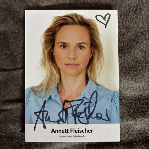 Autogrammkarte annett - autogrammkarte,